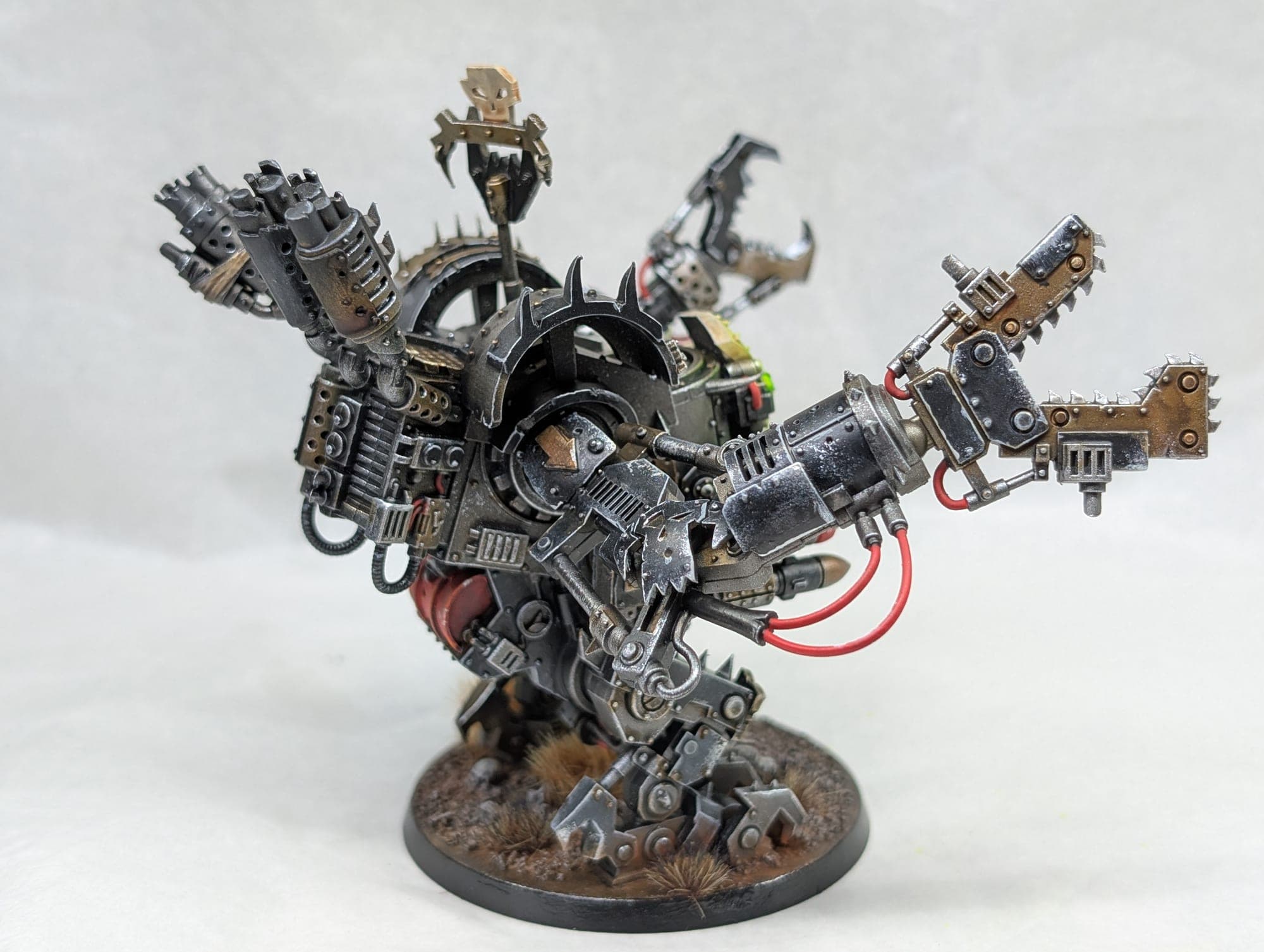 Ork walker from the opposite side, arms and exhaust stacks visible.