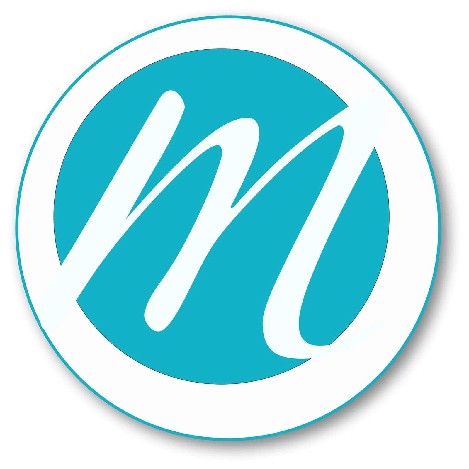 The Managercash logo: a white cursive M inside a teal circle.